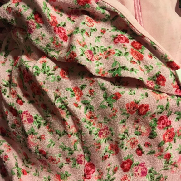 NWT AFRM pink floral maxi dress rodarte Selena - Picture 8 of 10